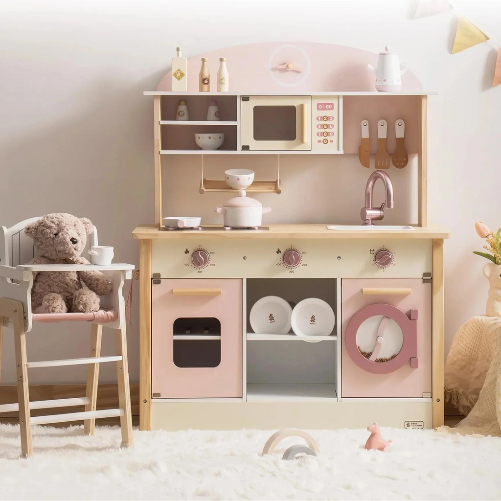 Little Kitchen - Wooden Play Kitchen